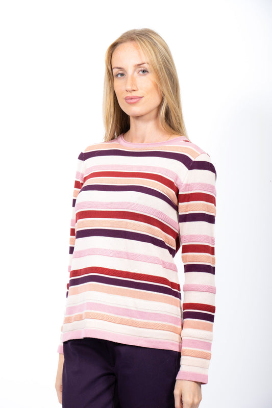 Jessica Graaf - Stripe Knitted Sweater - 26365
