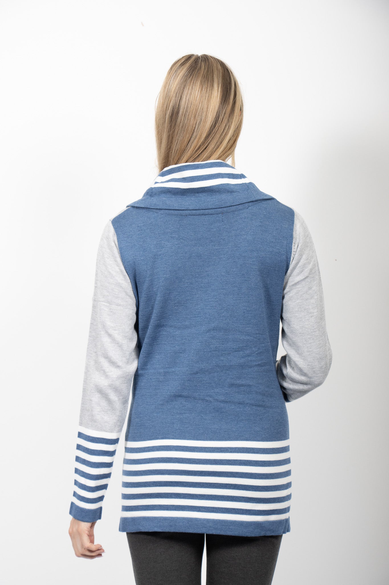 Jessica Graaf - Hooded Coloured Block Sweater - 26601