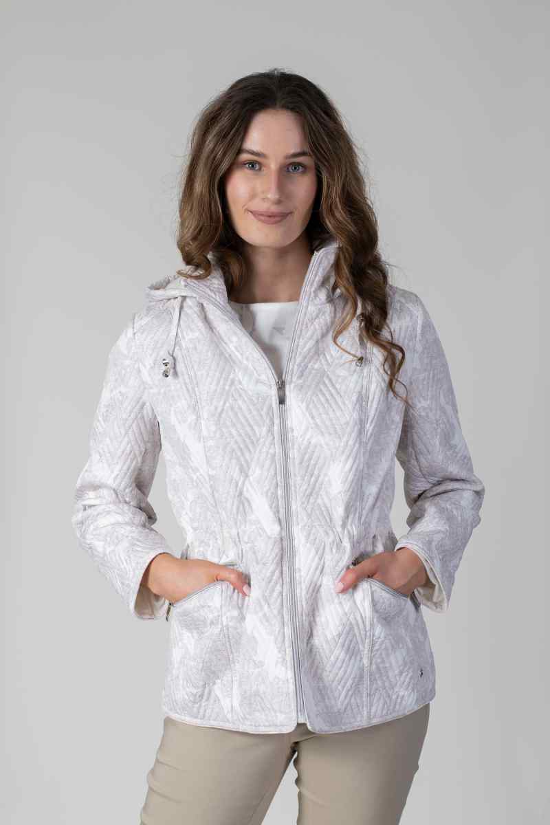 Jessica Graaf - Print Jacket with Hood - 27051