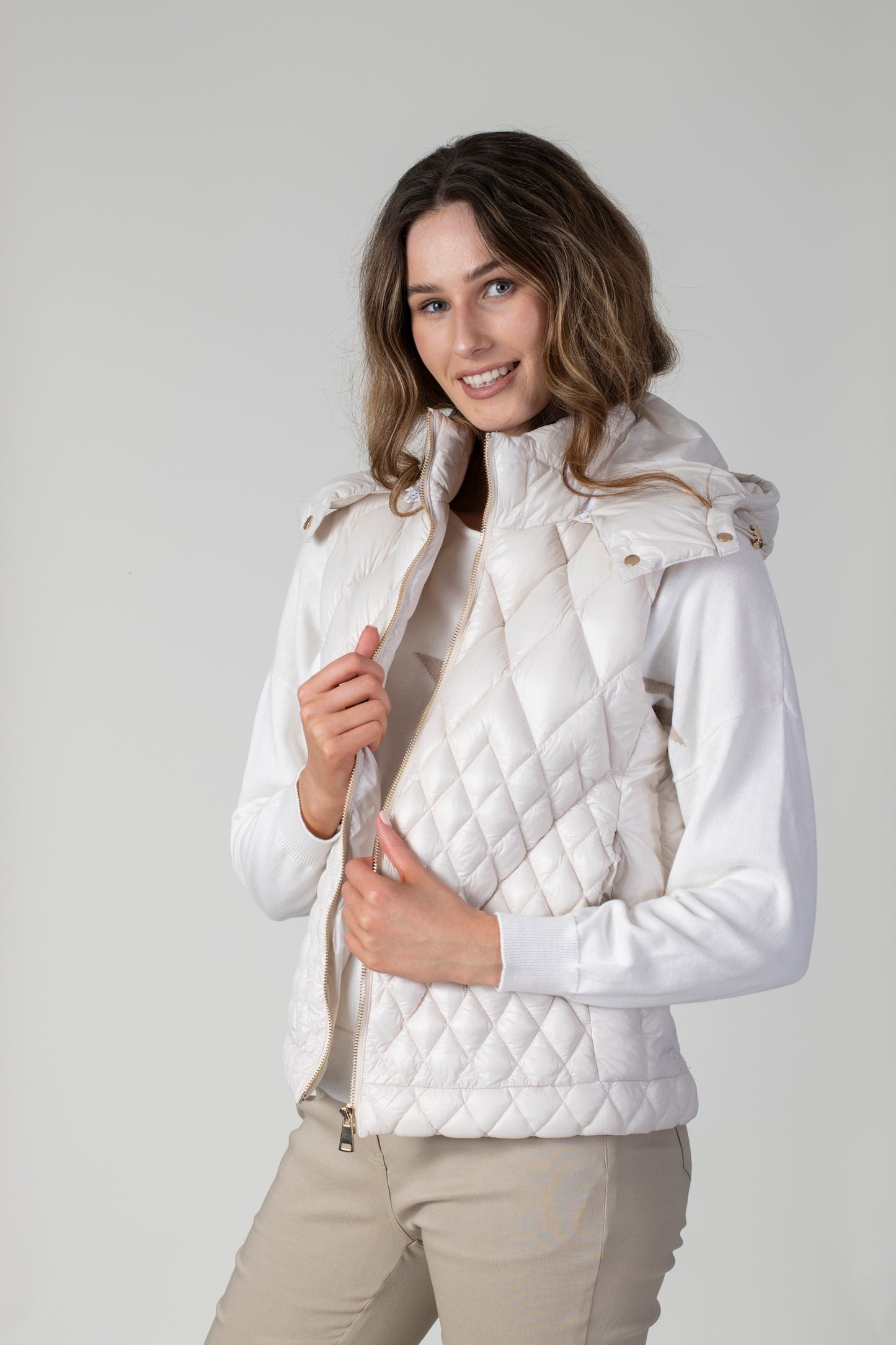 Jessica Graaf - Diamond Quilted Gilet - 27075
