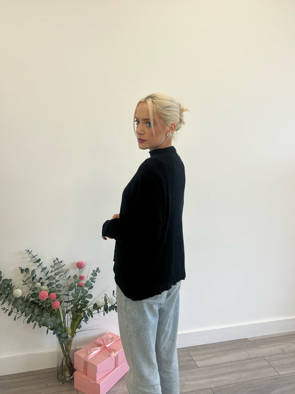 Lipstick - Highneck Knit Jumper - Zm6019