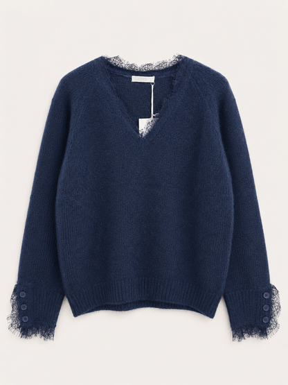 Carole - Lace jumper - Car Vg685