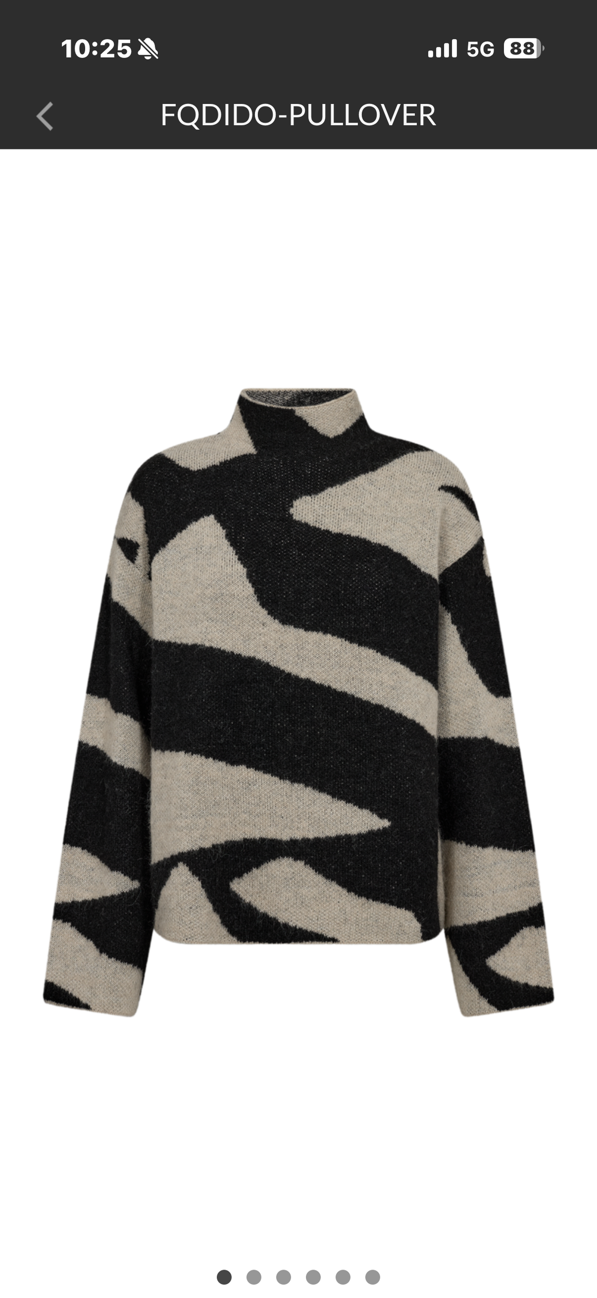 Freequent - Bird eye jacquard knit jumper - Fq 211796