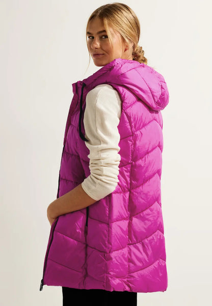 Cecil - Long Padded Vest - 220186