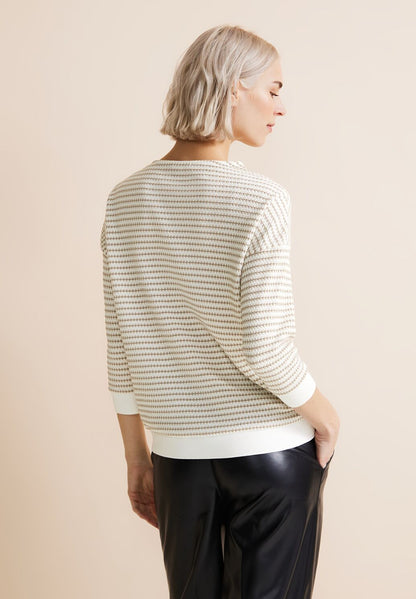 Street One - Stripe Structure Top - 320882