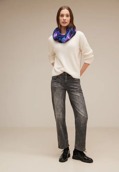 Street One - Casual Loop Scarf - 572244