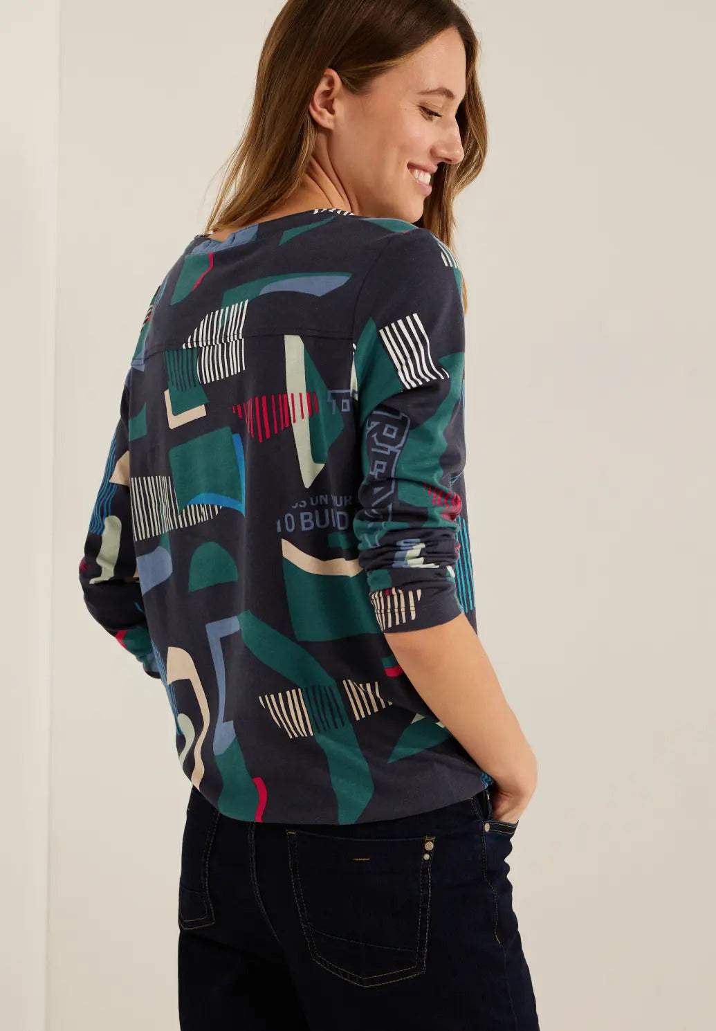 Cecil - Print Top - 320468