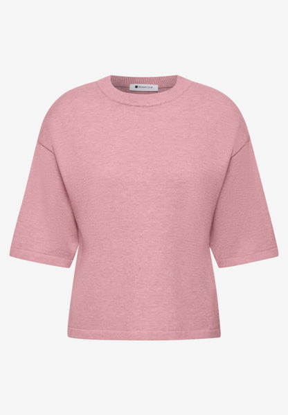 Street One - 3/4 sleeved basic sweater - St 304053