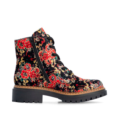 Rieker - Floral print ankle boot - Rie 72617-90
