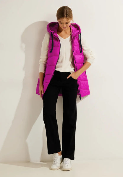 Cecil - Long Padded Vest - 220186