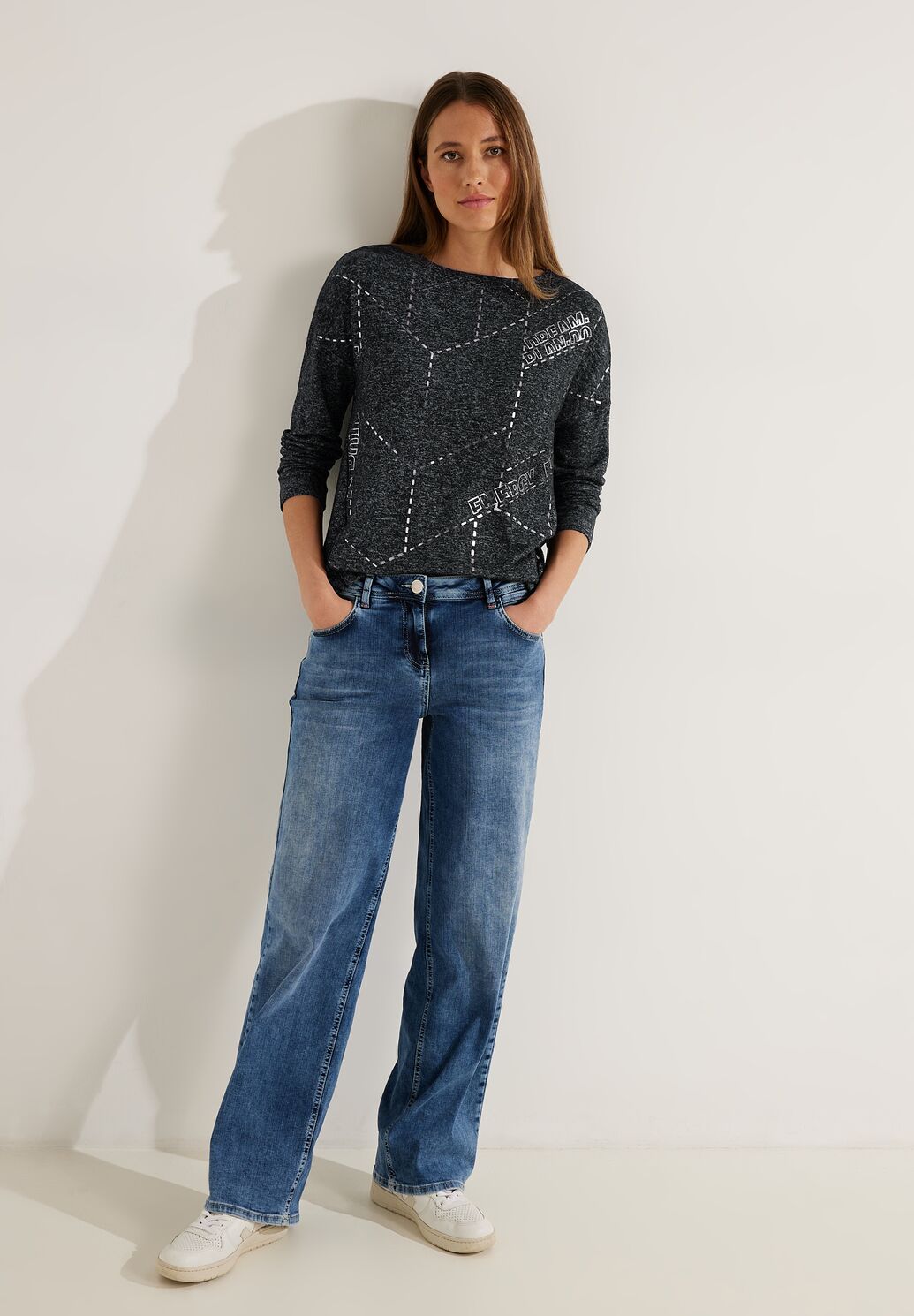 Cecil - Longsleeved Top - 320655