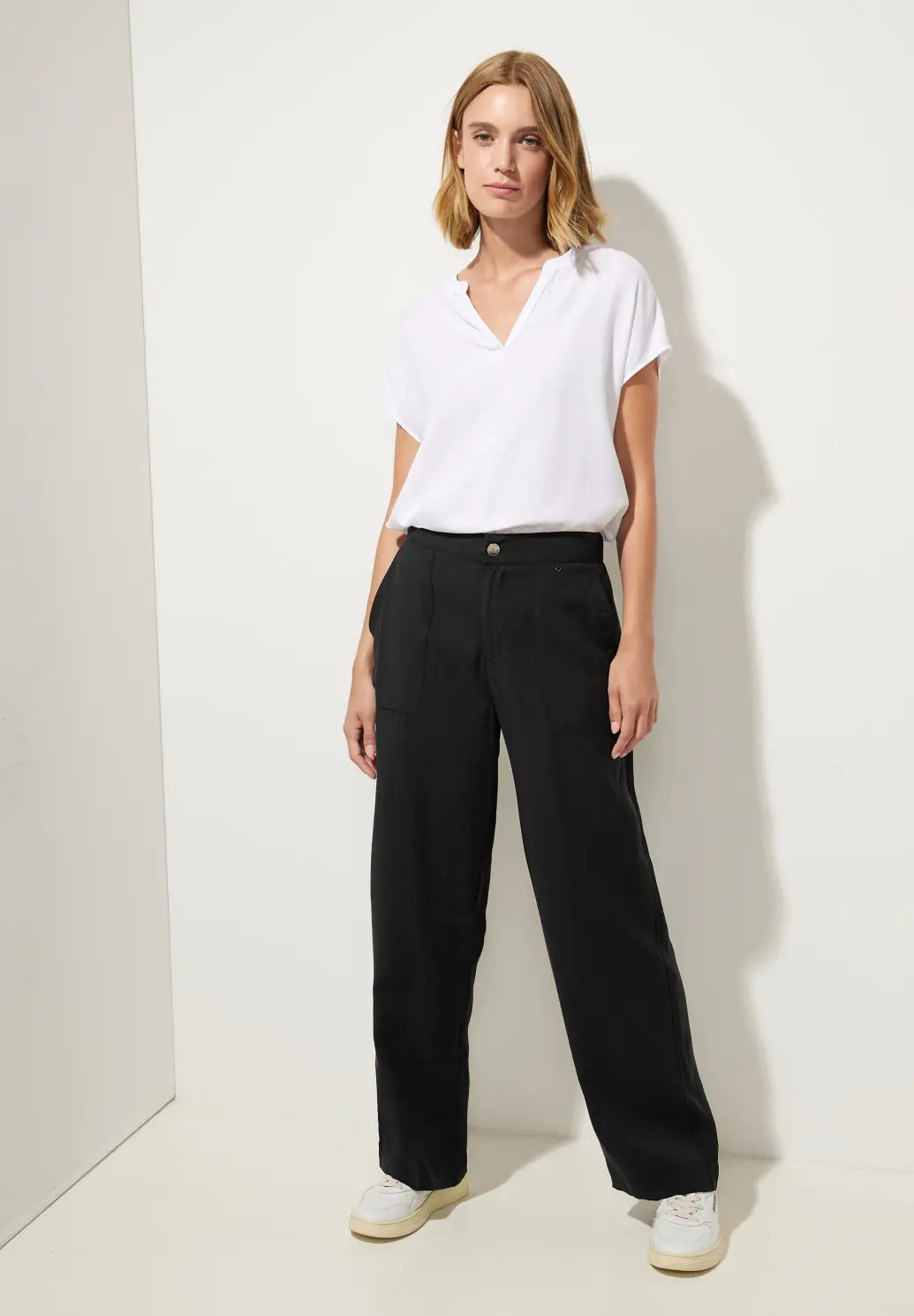 Street One - Wide Leg Trousers - 376708