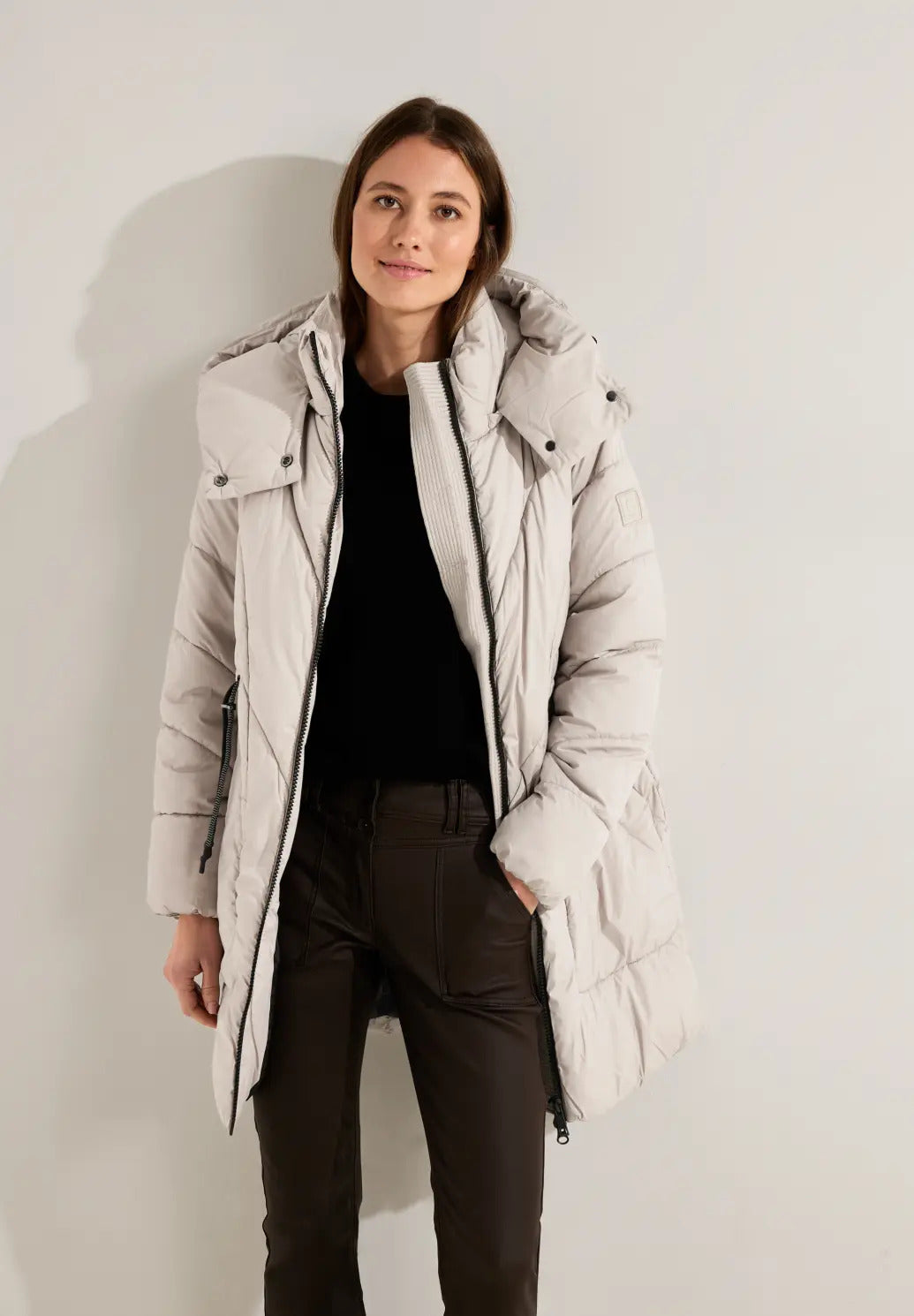 Cecil - Quilted Coat - 100900