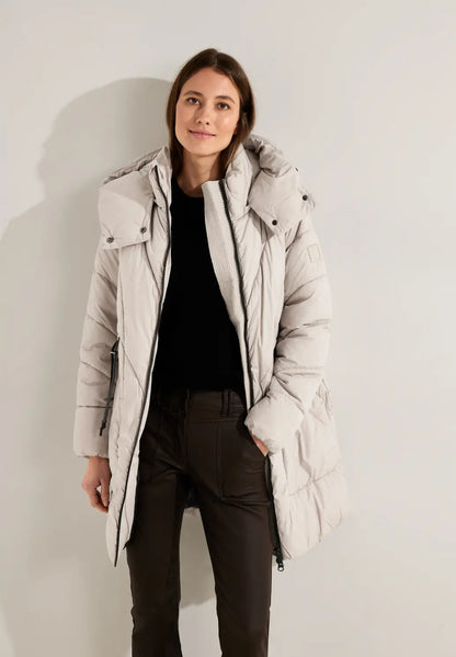 Cecil - Quilted Coat - 100900