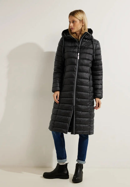 Cecil - Long Quilted Coat - 100812