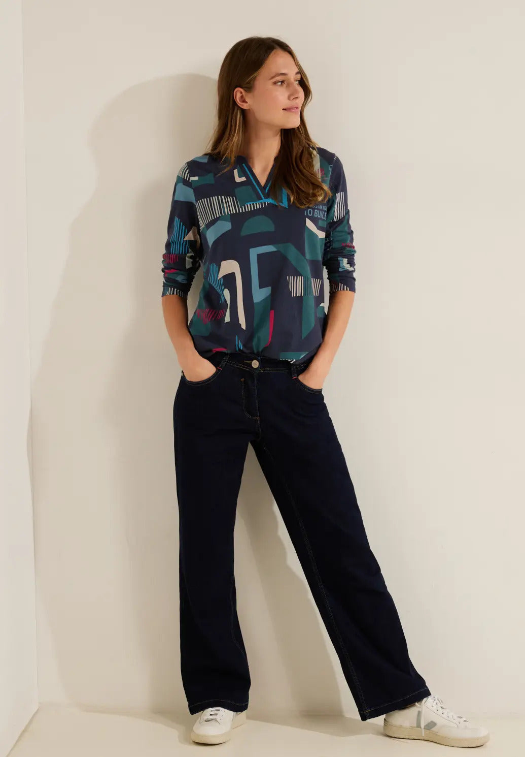 Cecil - Print Top - 320468