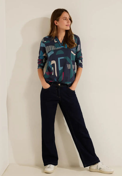 Cecil - Print Top - 320468