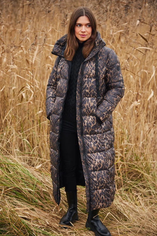 Normann - Leopard print coat - Norm 4339l