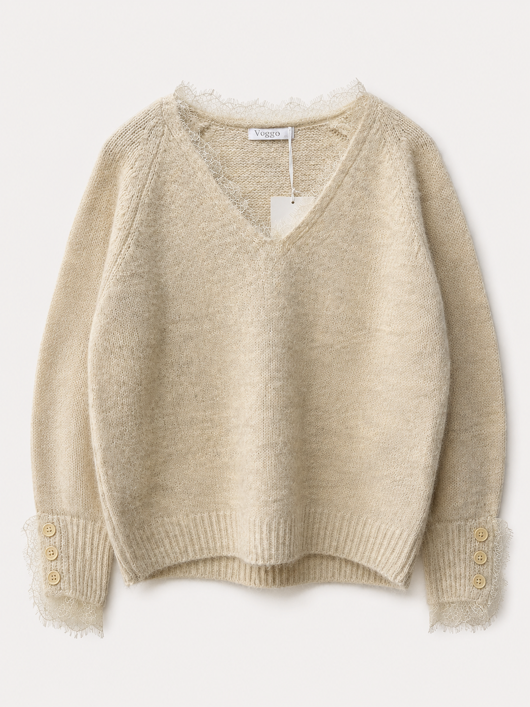 Carole - Lace jumper - Car Vg685