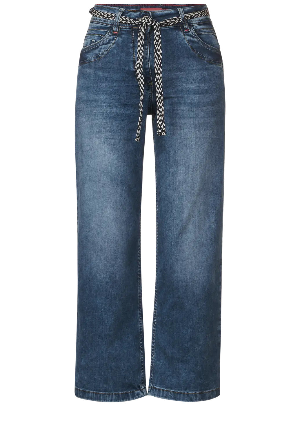 Cecil - Loose Fit Jeans with 7/8 Leg - 376698