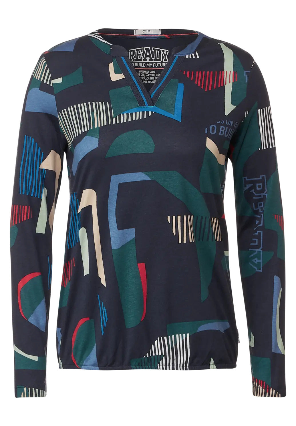 Cecil - Print Top - 320468