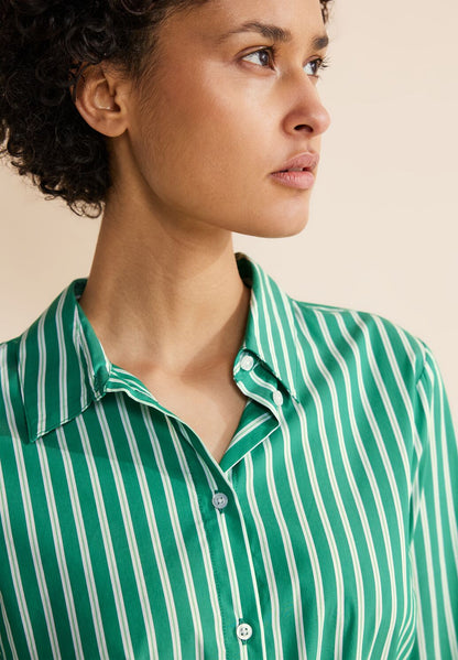 Street One - Striped Blouse - 344529