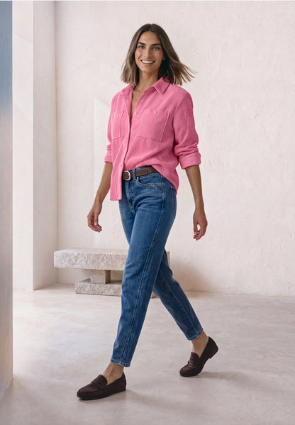 Street One - Coururoy shirtcollared blouse - St 346941