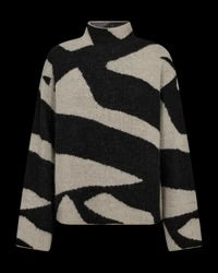 Freequent - Bird eye jacquard knit jumper - Fq 211796