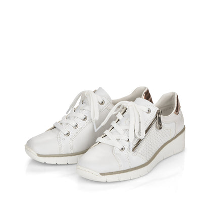 Rieker - Lace and Zip Runner - 53703S3