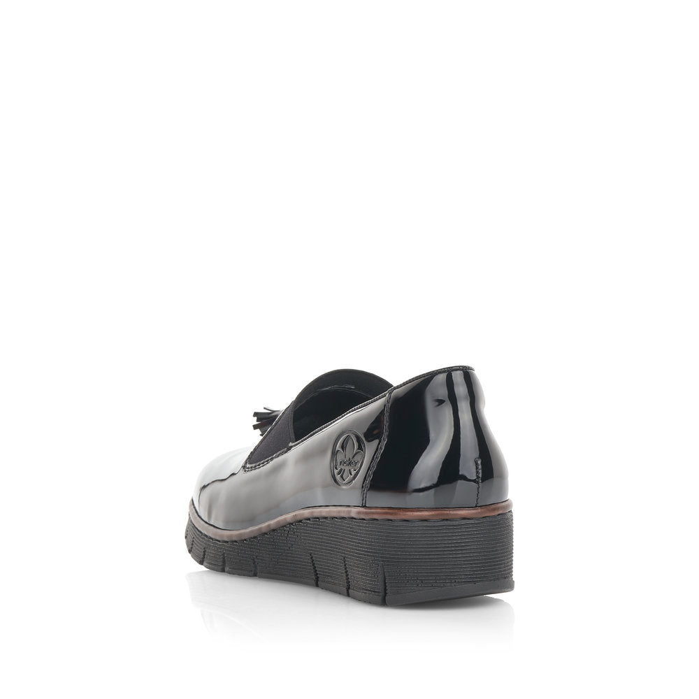 Rieker - Tassle Patent Shoe - 53751