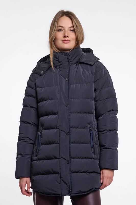 R+P - Padded coat with detach hood - R+p Nusa W6