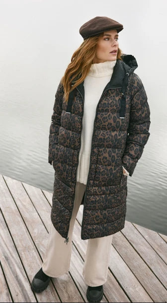Frandsen - Reversible leopard print coat - Frand 568