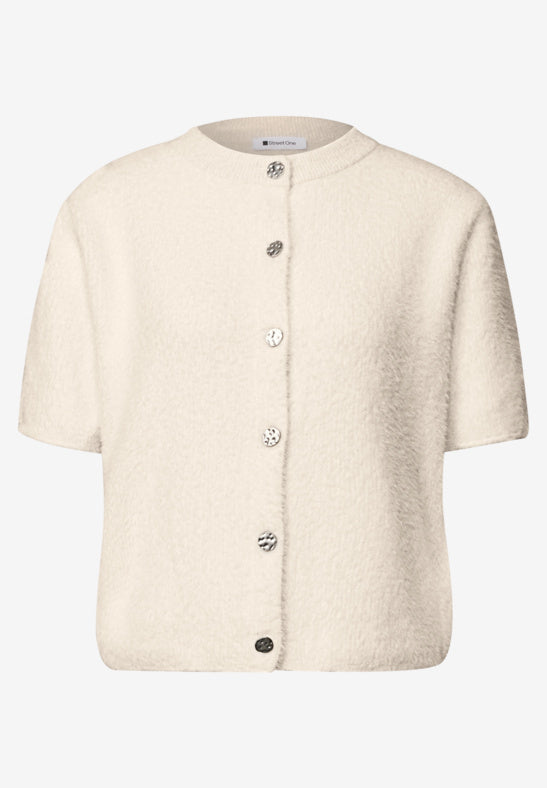 Street One - Fluffy s/sleeved cardigan - St 254241