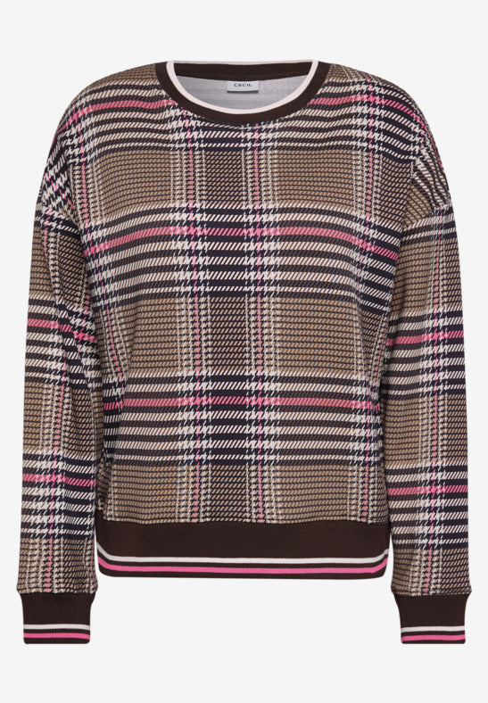 Cecil - Check sweater - Cec 304153