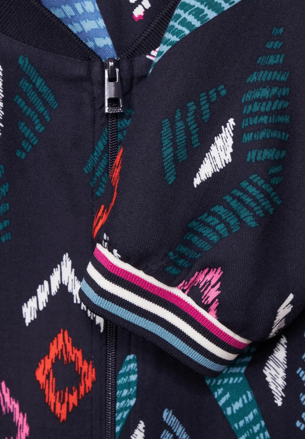Cecil - Multicoloured Blouse Jacket - 344086