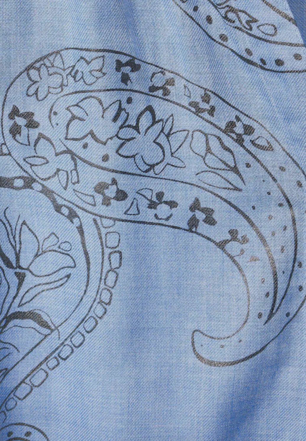 Cecil - Foil Print Blouse - 344266