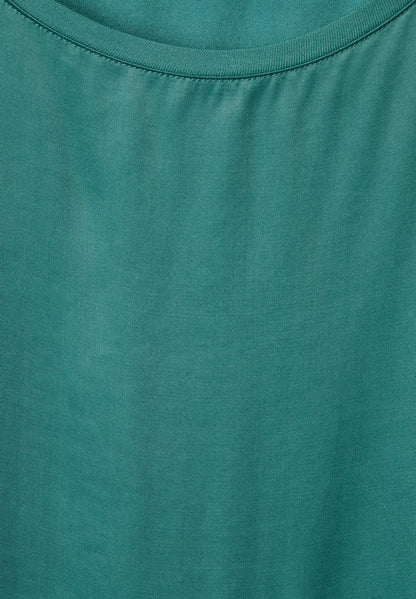 Street One - Shiny Mat Mix Top - 320245