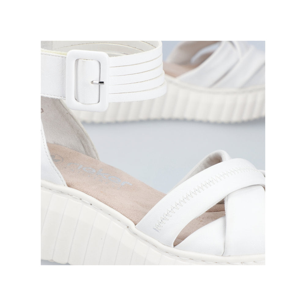Rieker - Open Toe Wedge Sandal - 64159