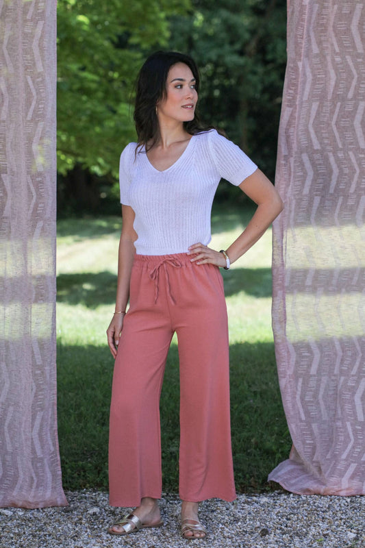 Actuelle - Fluid Wide Trousers - 23E030