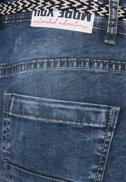 Cecil - Loose Fit Jeans with 7/8 Leg - 376698