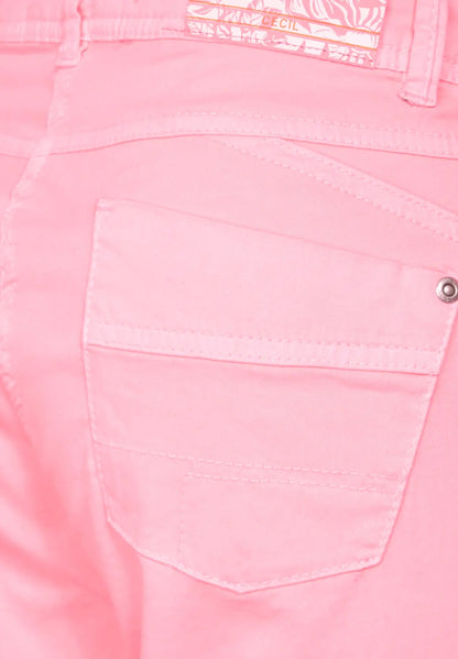 Cecil - Casual Fit Trousers with Zips - 376503