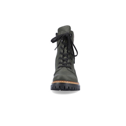Rieker - Lace Up Fur Boot - 72630