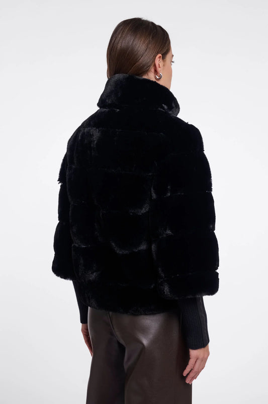 R+P - Jacket with rib cuffs - R+p Feline
