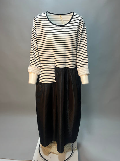 Lipstick - Stripe Skirt Dress - 33889