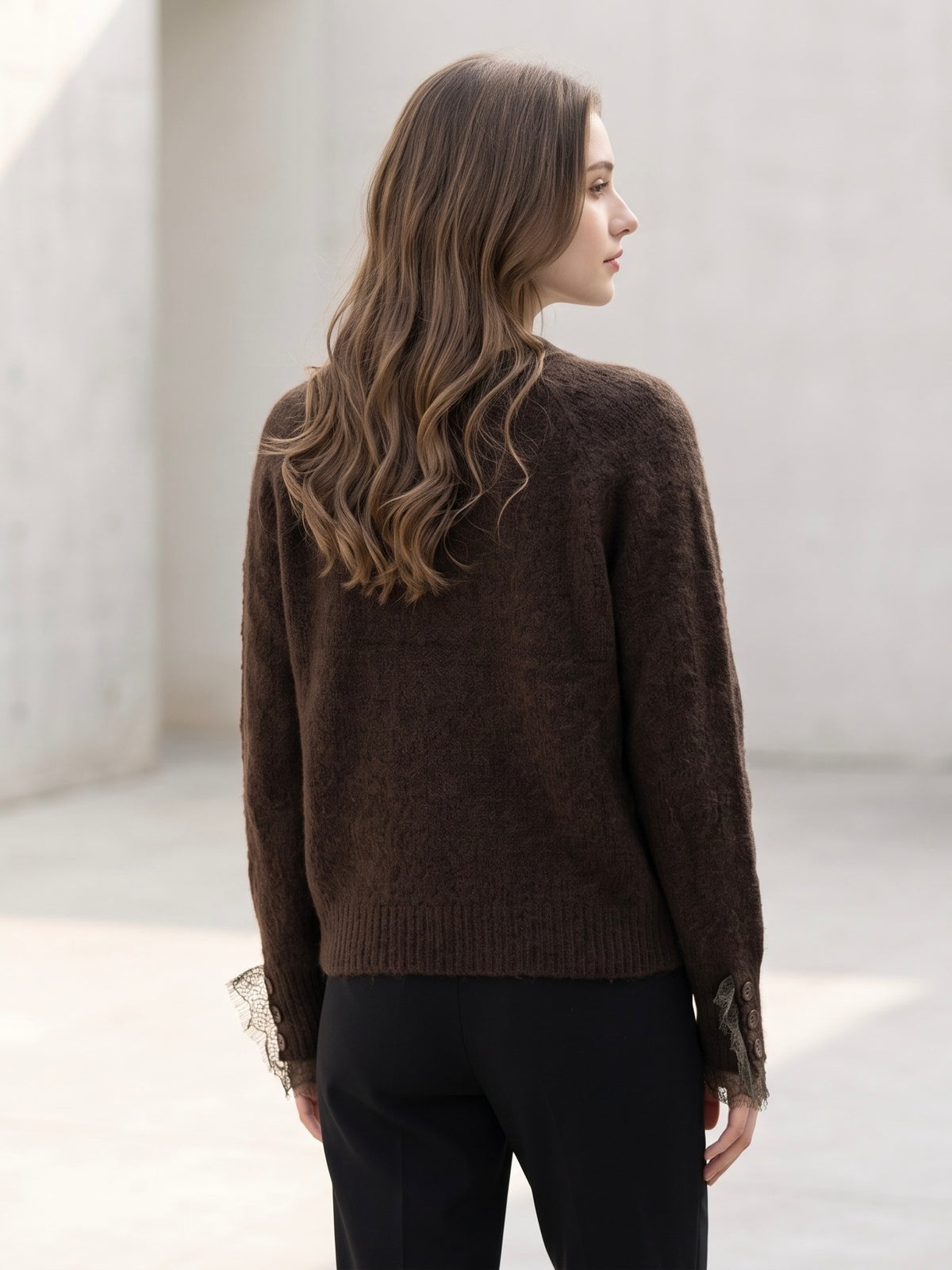Carole - Lace jumper - Car Vg685