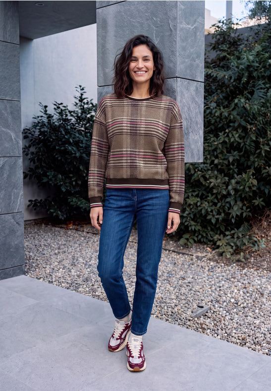 Cecil - Check sweater - Cec 304153