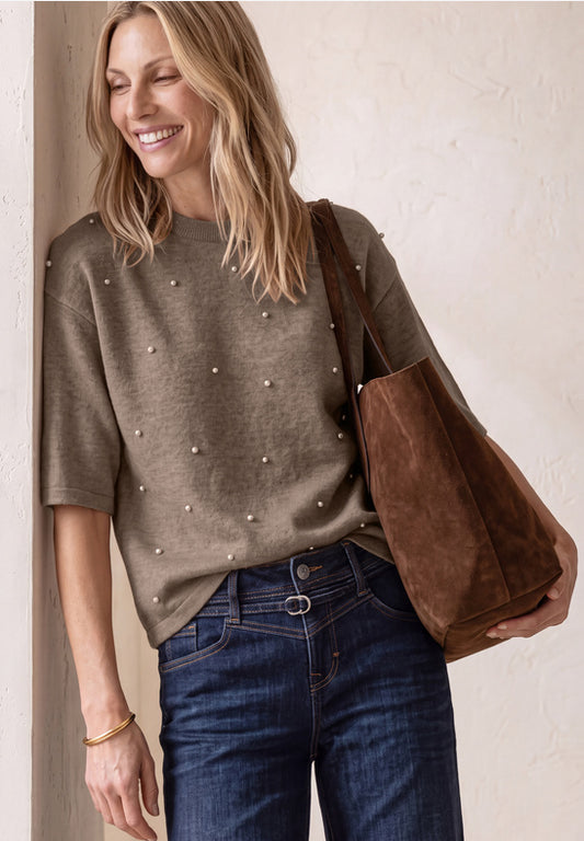 Street One - 3/4 sleeved sweater - St 304054