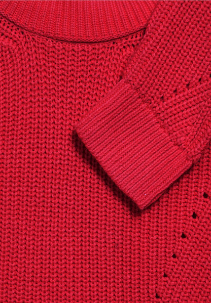 Street One Half cardigan Sweater with Details 302902 Lipstick Clothing www.lipstick.ie