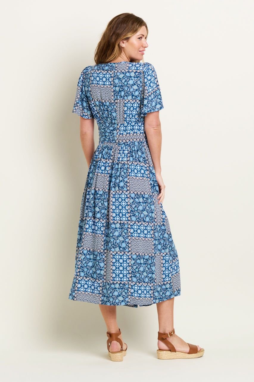 Brakeburn - Floral Patchwork Dress - 11185