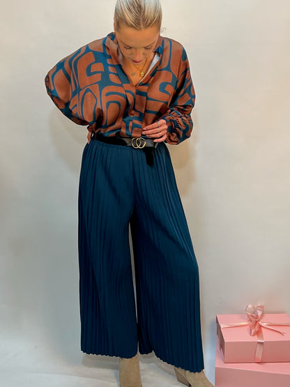 Lipstick - Pleated Trousers - 17097W
